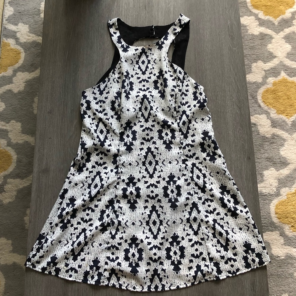 Fit and Flare Patterned Tank